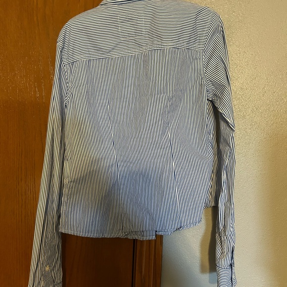 Blue Striped Girls shirt - Picture 4 of 4